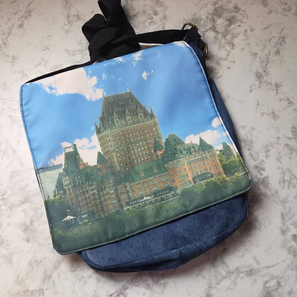Hotel Fairmont Le Chateau Frontenac in Quebec City Canada Bag